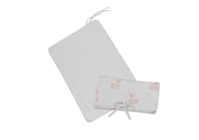 Waterproof travel change mat- Swan Princess